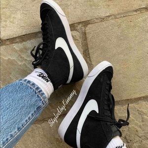 Suede Blazer Mid On Feet Nike Blazer Mid '77 Older Kids' Nike ID
